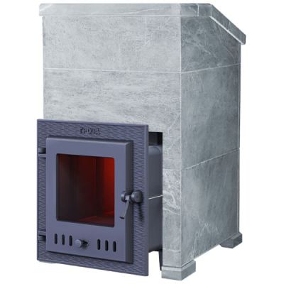  фото Печь для бани Гроза 24(М) Президент в облицовке Талькохлорит