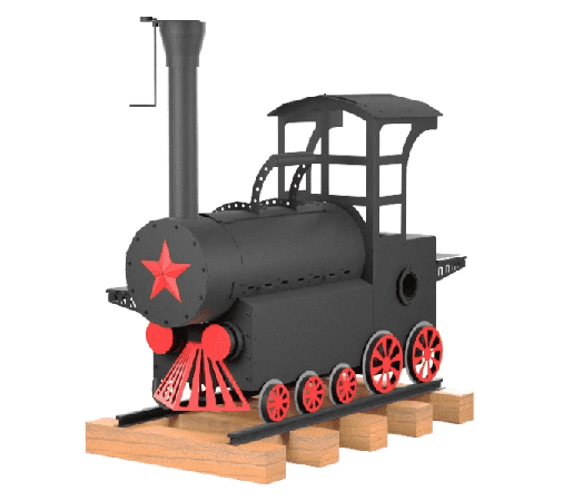 фото Комплекс барбекю Паровоз Астов