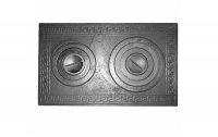  фото Варочная чугунная плита с двумя конфорками П2-5 760x435 мм