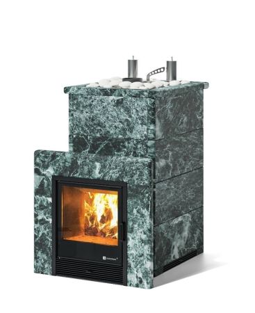 фото Печь для бани Easysteam Сочи К в полноценном кожухе