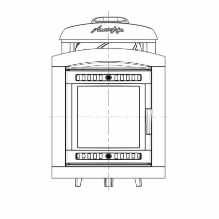 фото Печь для бани PRO Metall Атмосфера L комбинированной облицовкой Змеевик