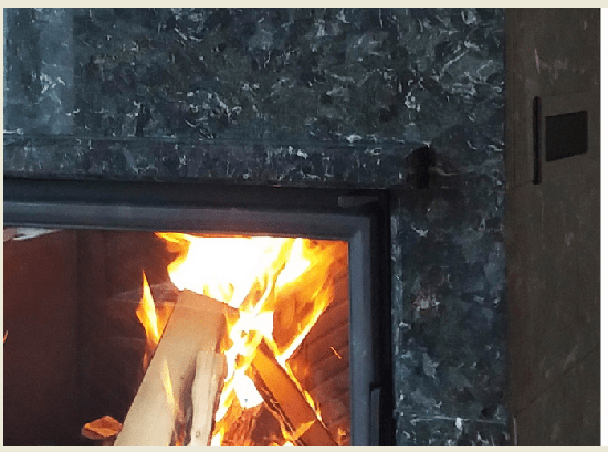 фото Каминная облицовка Карелия