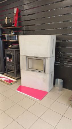 фото Каминокомплект Nordpeis Bilbao топка N 20F SLIM