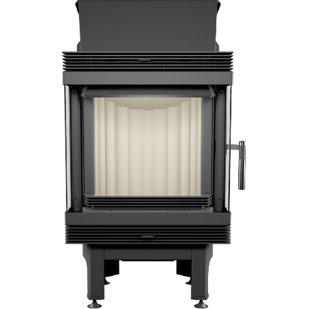 фото Каминная топка Kratki Blanka LP BS П-образное стекло