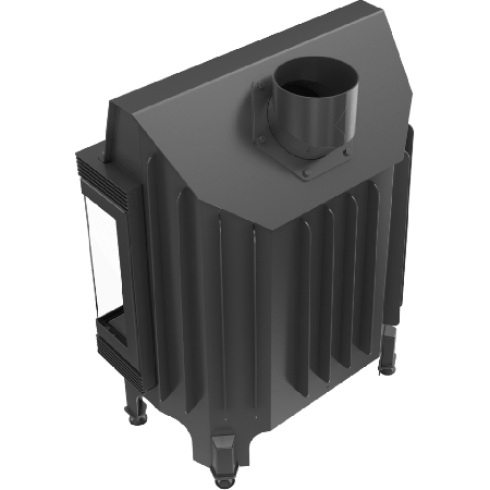 фото Каминная топка Blanka 670/570 P BS Г-образное стекло