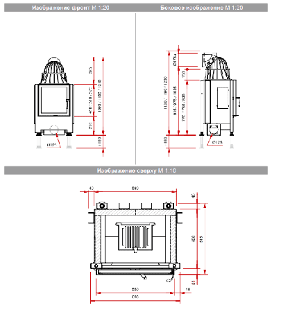 фото Закрытая каминная топка Schmid_Lina 55/51 s/600 серия