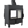Каминная топка Lucy 14 T туннельная