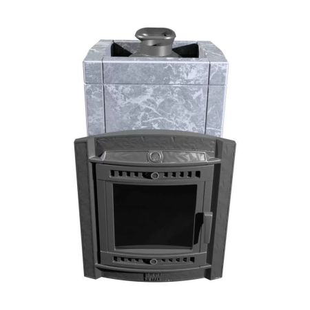 фото Печь для бани Атмосфера L+ в облицовке Талькохлорит