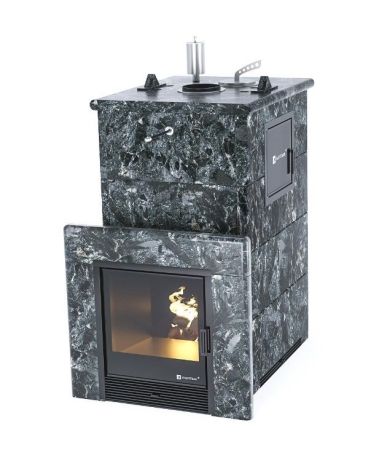 фото Печь для бани Easysteam Геленджик М2 в полноценном кожухе