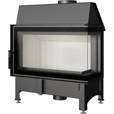 фото Каминная топка Zibi P BS Deco Г-образное стекло