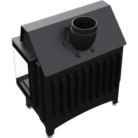 фото Каминная топка Zibi P BS Deco Г-образное стекло