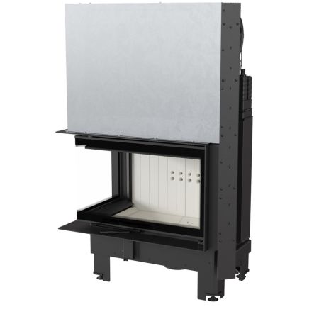 фото Угловая каминная топка MBM L BS G SG, гильотина Kratki