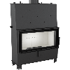 Каминная топка с водяным контуром Lucy PW 20 W змеевик