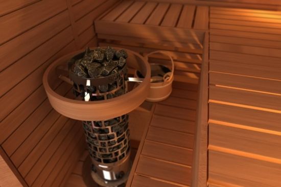 фото Электрокаменка напольная SAWO ARIES ARI3-60NB-P