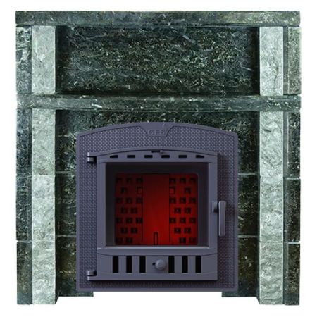 фото Портал для печи в баню из Пироксенита