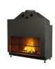 Открытая каминная топка с сеткой 01С 120\57 Астов
