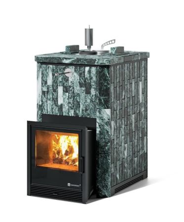 фото Печь для бани Easysteam Анапа в наборном полноценном кожухе 