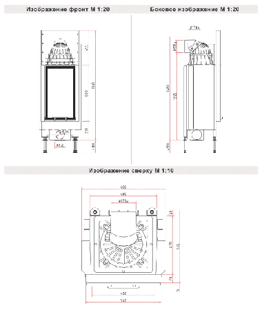 фото Вертикальная каминная кассета Schmid_Lina 45/80 