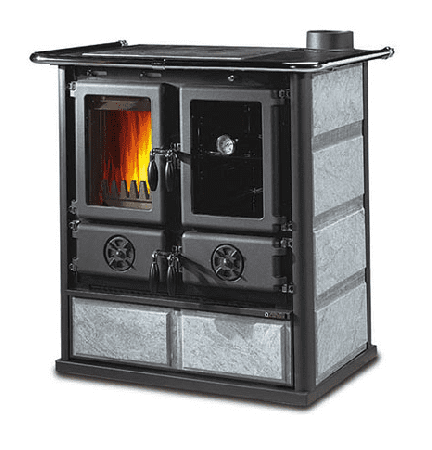 фото Дровяная кухонная плита Rosetta La Nordica BII Liberty BO/PE/PT