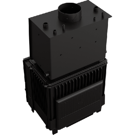 фото Каминная топка с водяным контуром Franek PW 12 W