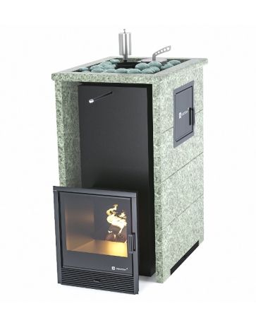 фото Печь для бани Easysteam Геленджик М2 в трехстороннем кожухе