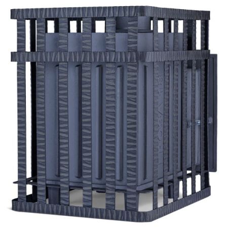 фото Чугунная банная печь Гефест Гроза 18(М) в сетке