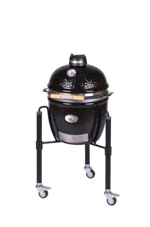 фото Угольный гриль Monolith Junior Pro-Series 2.0 Black с ножками