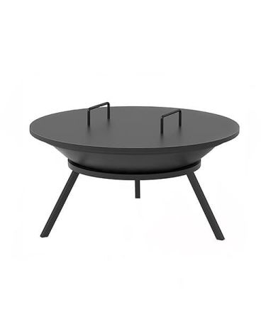 фото Чугунная Костровая чаша Fantastic 700 мм на подставке Стандарт