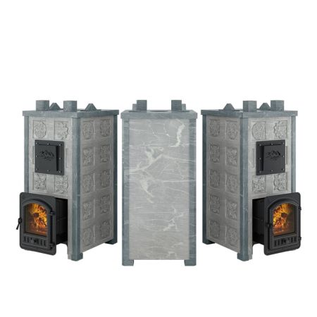 фото Печь для бани Эверест "Легкий пар Профи" Талькохлорит, S-50 мм