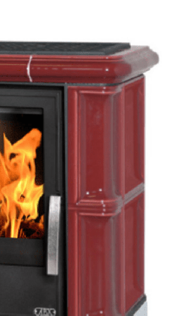 фото Керамическая печь с кафельным цоколем ABX BAVARIA K  