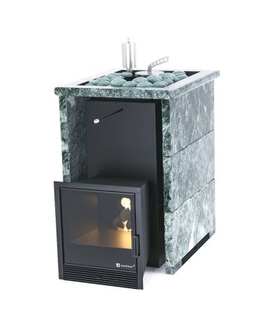 фото Печь для бани Easysteam Анапа в трехстороннем кожухе