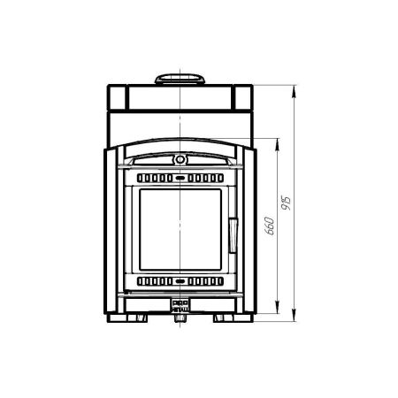 фото Печь для бани Атмосфера L+ в облицовке Талькохлорит