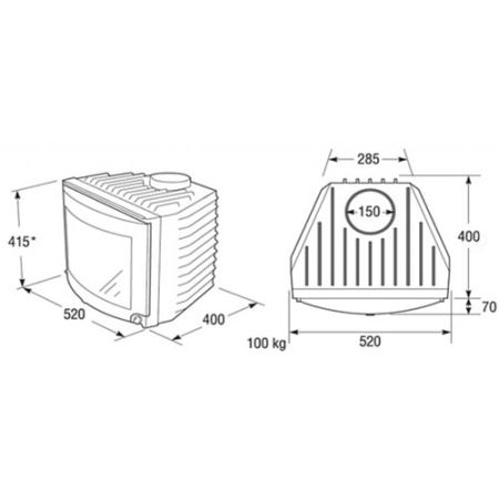 фото Каминная топка SK 510 P
