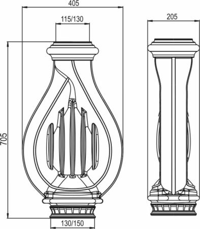 фото Чугунный цельнолитой конвектор ПроМеталл Лира