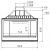 фото Каминная топка Liseo LCI 9 GF CL с шибером