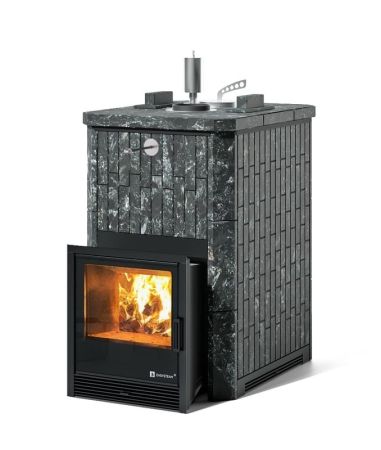 фото Печь для бани Easysteam Анапа в наборном полноценном кожухе 