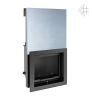Каминная топка с водяным контуром KRATKI Antek PW 8 W G гильотина