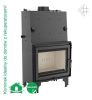 Каминная топка с водяным контуром Aquario A 18 PW W