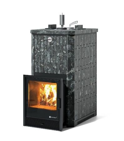 фото Печь для бани Easysteam Сочи в наборном полноценном кожухе 