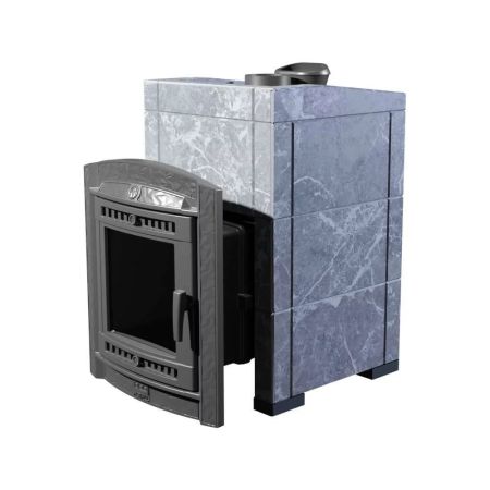 фото Печь для бани Атмосфера L+ в облицовке Талькохлорит