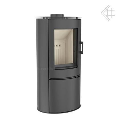 фото Печь-камин Koza AB/S/DR KRATKI сталь и Acumotte