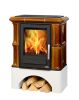 Керамическая печь ABX Bavaria K каштан белый цоколь 