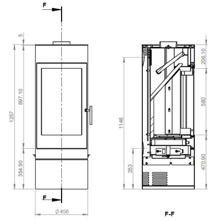 фото Печь-камин София 552