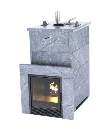 фото Печь для бани Easysteam Геленджик в полноценном кожухе