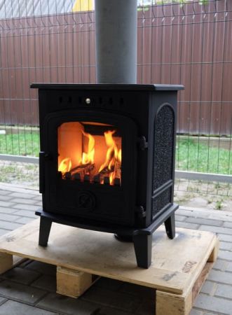 фото Печь-камин Dingo (Динго) 5 кВт