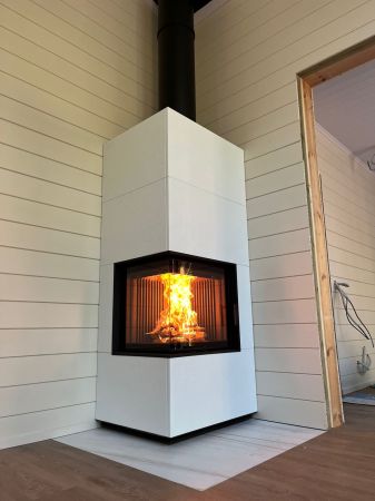 фото Дровяной каминокомплект Астов APLIT П2С 700 левая