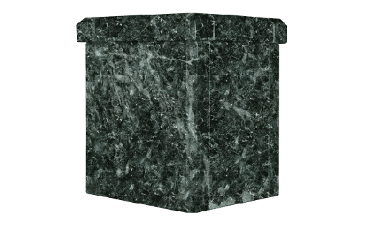 фото Облицовка дымохода 290 Серпентинит