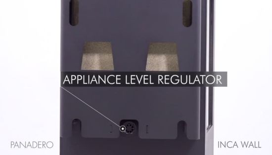 фото Подвесной камин Panadero Inca Wall