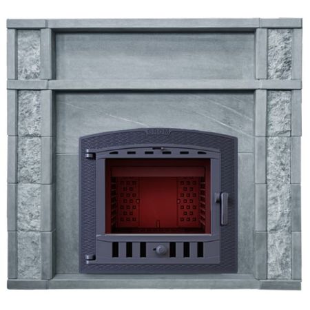 фото Портал для банной печи из камня Талькохлорит PREMIUM