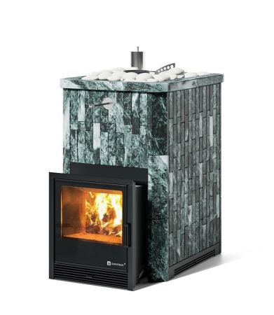 фото Печь для бани Easysteam Анапа в наборном полноценном кожухе 